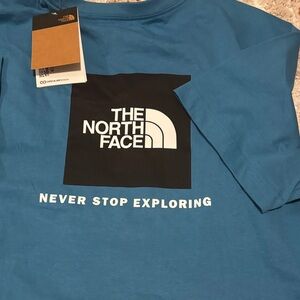 The North Face Teal Graphic Tee